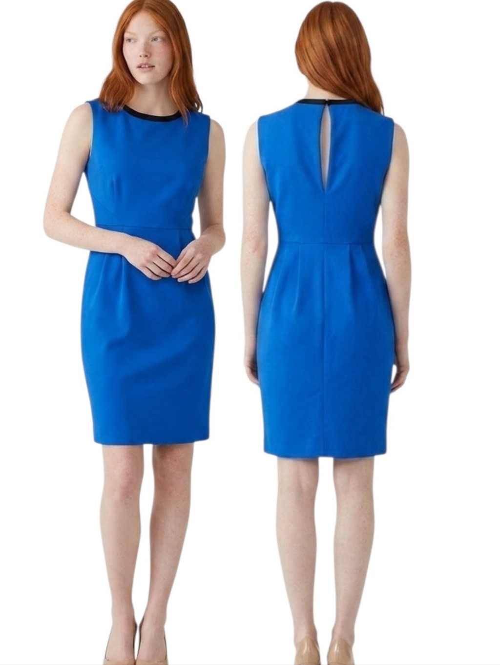 Kate Spade "Arie" Sleeveless Colorblock Sheath Dress - Size 6